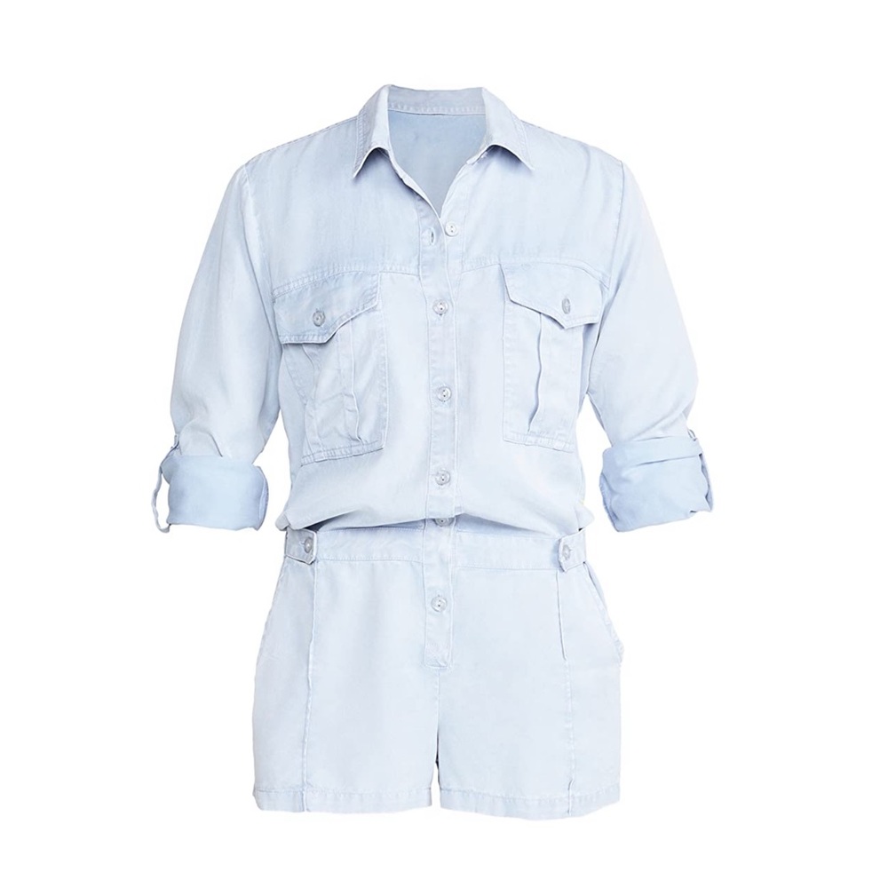 Young, fabulous and broke denim jumper.